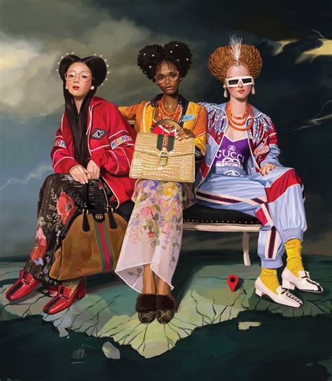 gucci spring 2018 utopian fantasy campaign|GUCCI Spring Summer 2018 Collection illustrated by Ignasi Monreal.